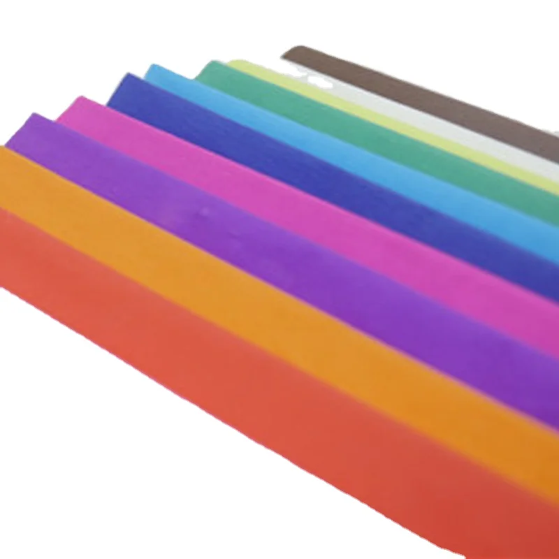 Factory Supply color craft crepe paper for wrapping and handmade color crepe wrapping paper crepe paper