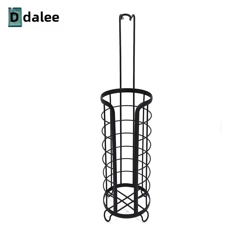 Multi-Functional Iron Floor-Standing Rack Cross-Border Bathroom Paper Towel and Magazine Holder for Living Room Storage