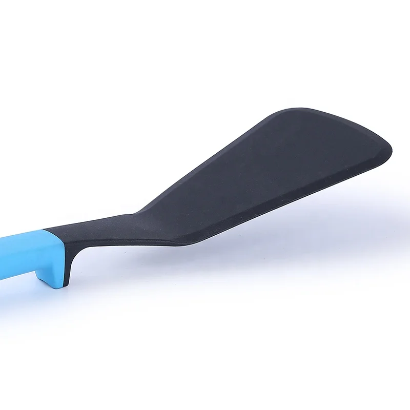 
High quality Factory Direct Price Nylon Non-stick Kitchen Cooking Spatula With TPR Handle 
