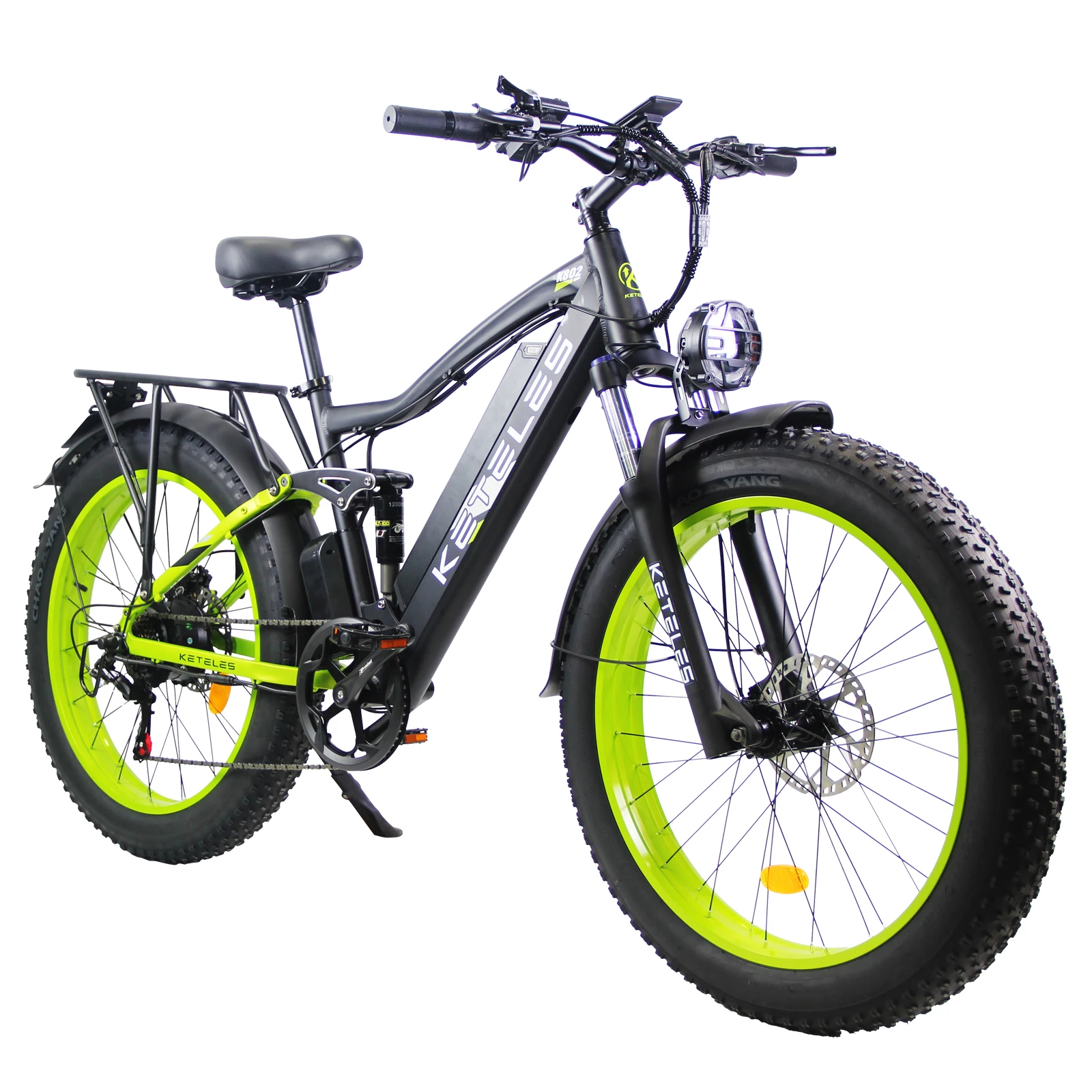 KETELES 2024 New Arrival 10.4ah K802 Electric Bicycle Manufacturer Hydraulic Disc Brake 1000w Electric Bike With Shock Absorber