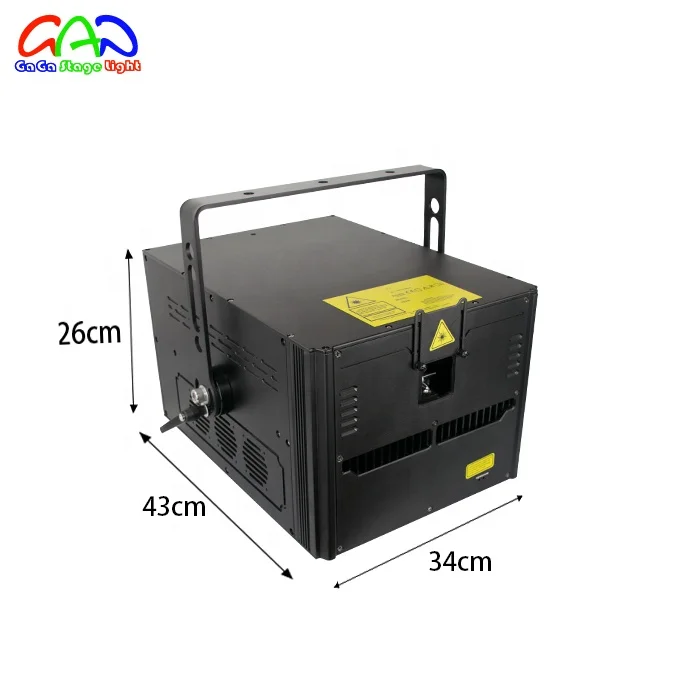 outdoor programmable 20 watt rgb stage laser light show system for rentals