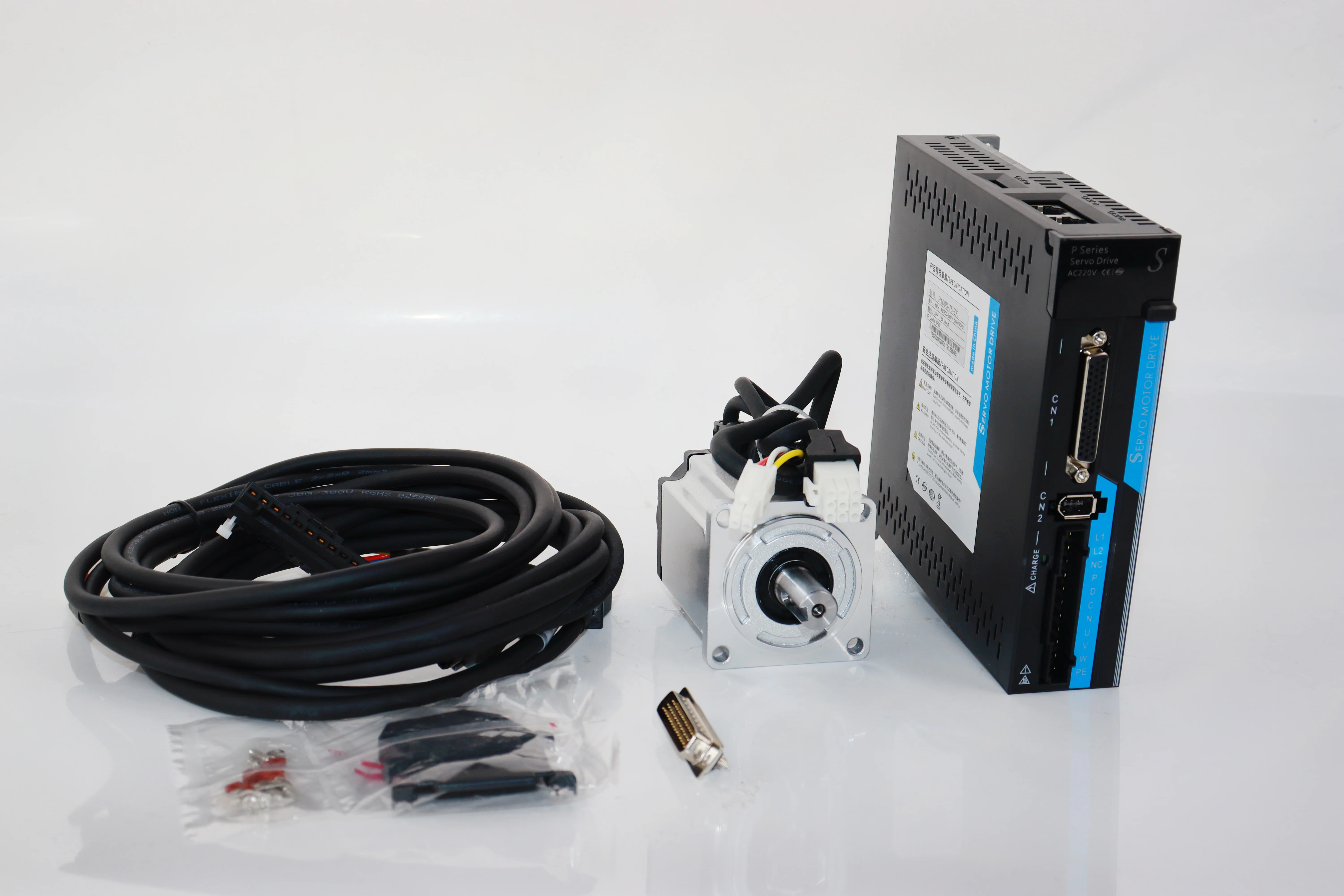 High Quality 400W AC Servo Motor And Servo Drive And 3m Cable  CE For Automation Machine