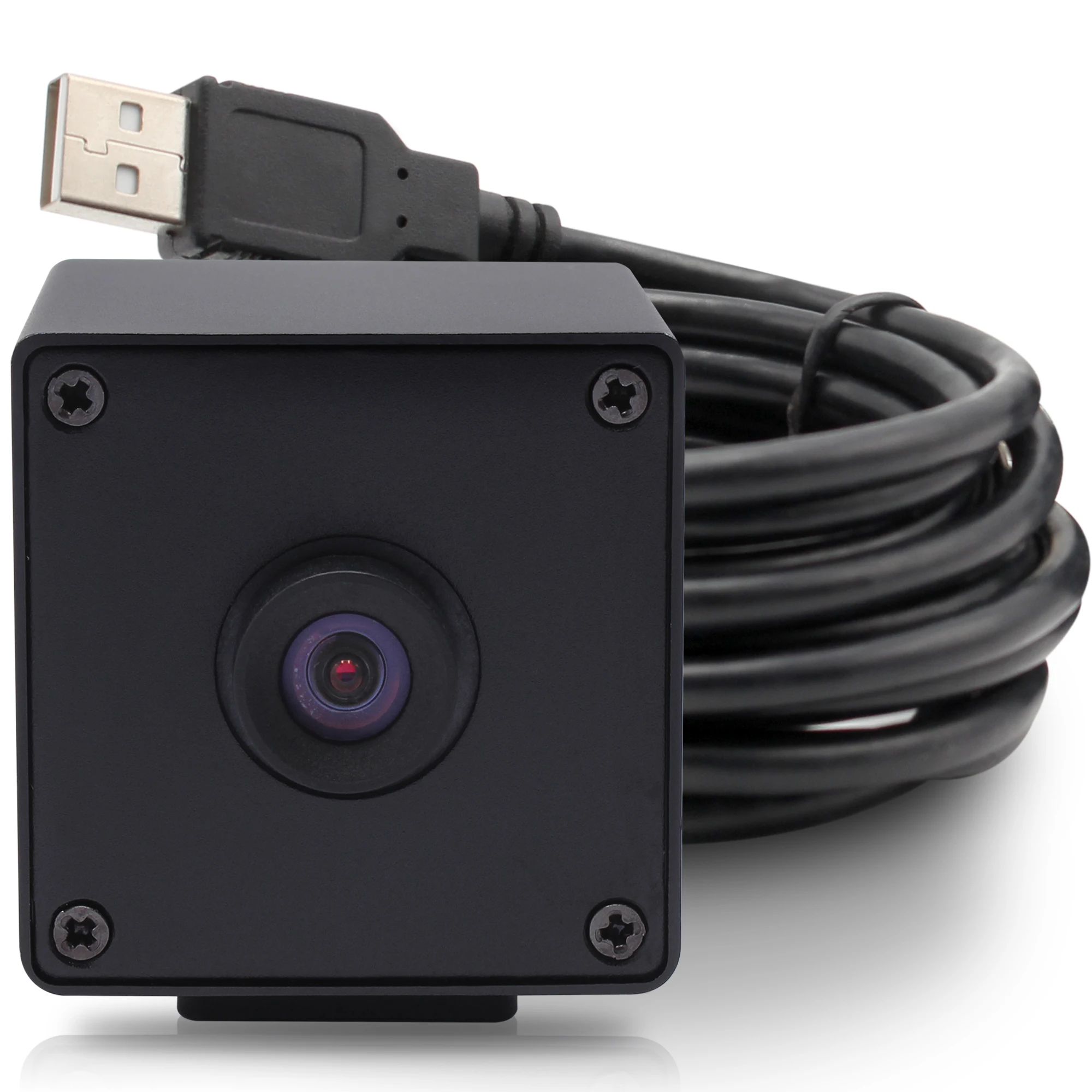 No Distortion Lens 8MP Webcam IIMX179 Free Driver Web Camera Industrial Machine Vision Mini Usb Webcam Camera