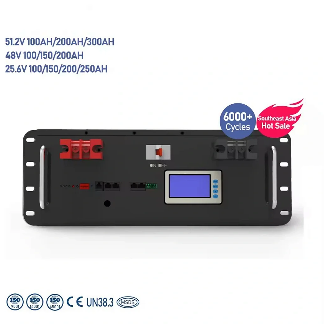 Заводская распродажа аккумуляторы lifepo4 100 Ампер 48v15S1P 100ah 200AH литий-ионный аккумулятор 48 В