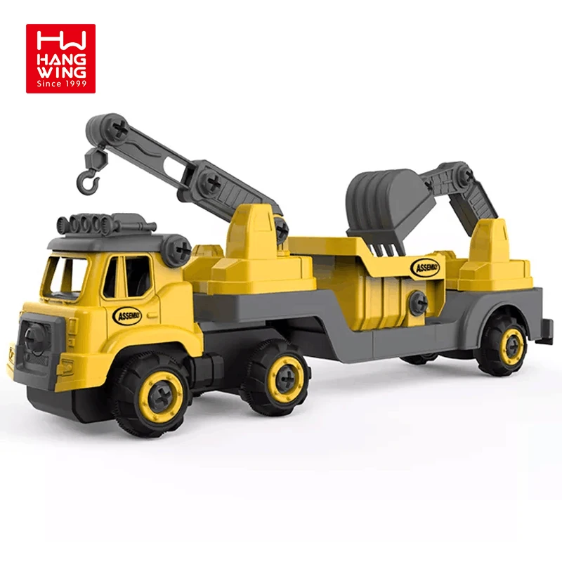 HW TOYS Rc Car Cars Hobby Truck Mini Engineering Diy Toy Children Juguetes de Radio Control Radio Control Toys