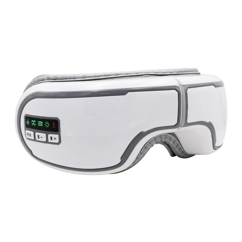 Electric Foldable Rechargeable Heat Vibration Air Compression Massage With Music Relax Eye Massager