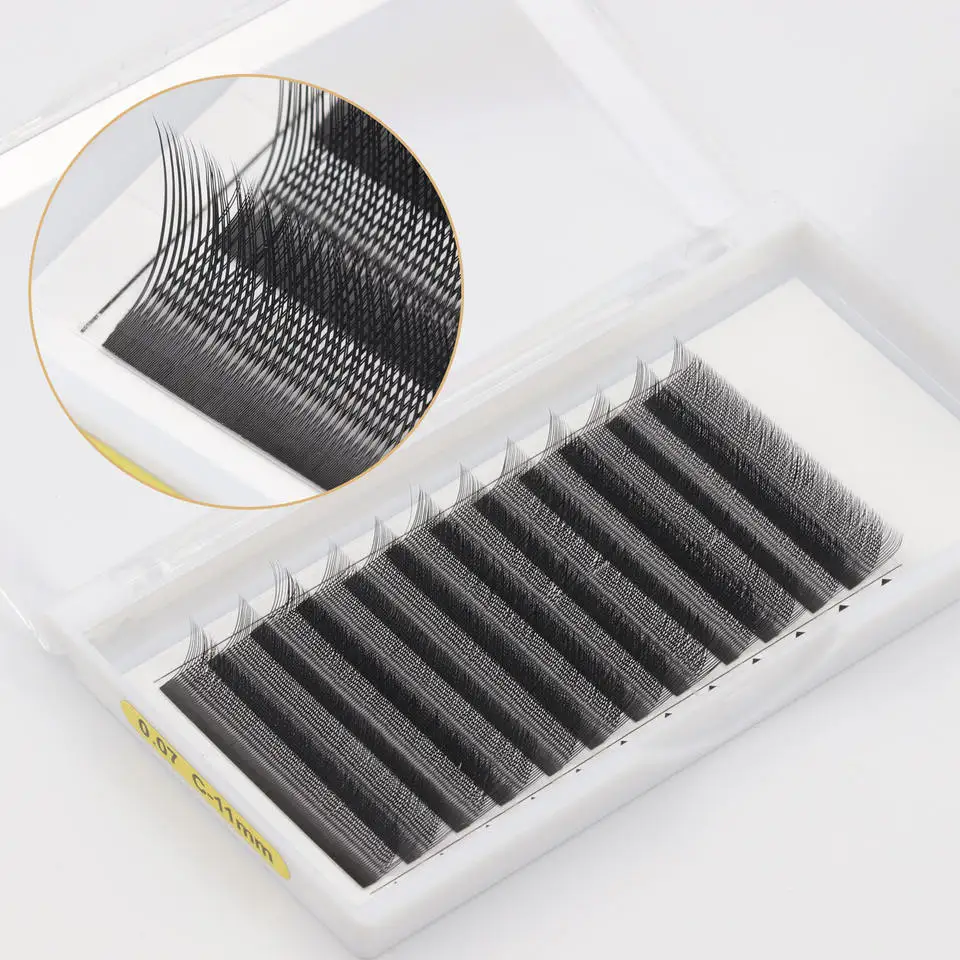 High Quality YY Lash Y Shape Eyelash Extension  0.07 Fast Easy Fanning Volume Lash Makeup Tool False Soft YY Lash Cilia Mink