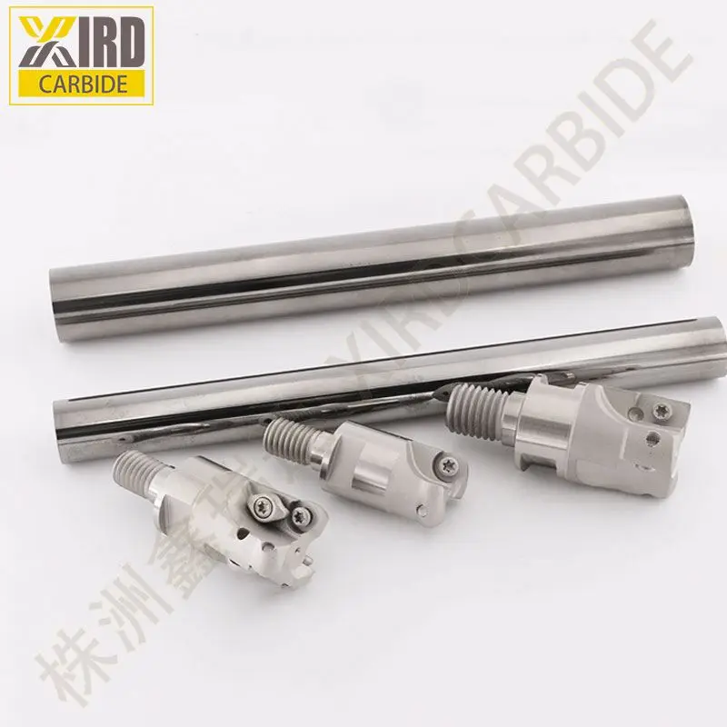 Exchangeable Milling Tool Head for Carbide Anti Vibration Tool Holders