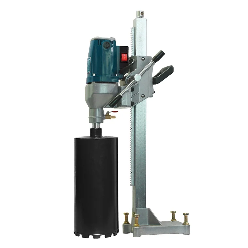 Diamond Core Drilling Machine with Concrete Borehole Cutting Function Stand Style 160mm Diameter