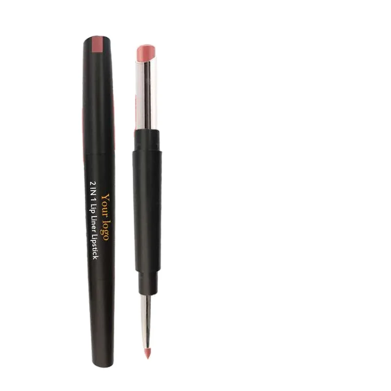 
OEM/ODM Free Sample Makeup Private Label Wholesale Lip Tint Matte Mineral Brown Waterproof Lipstick Vegan Lip Liner Pencil Priva 