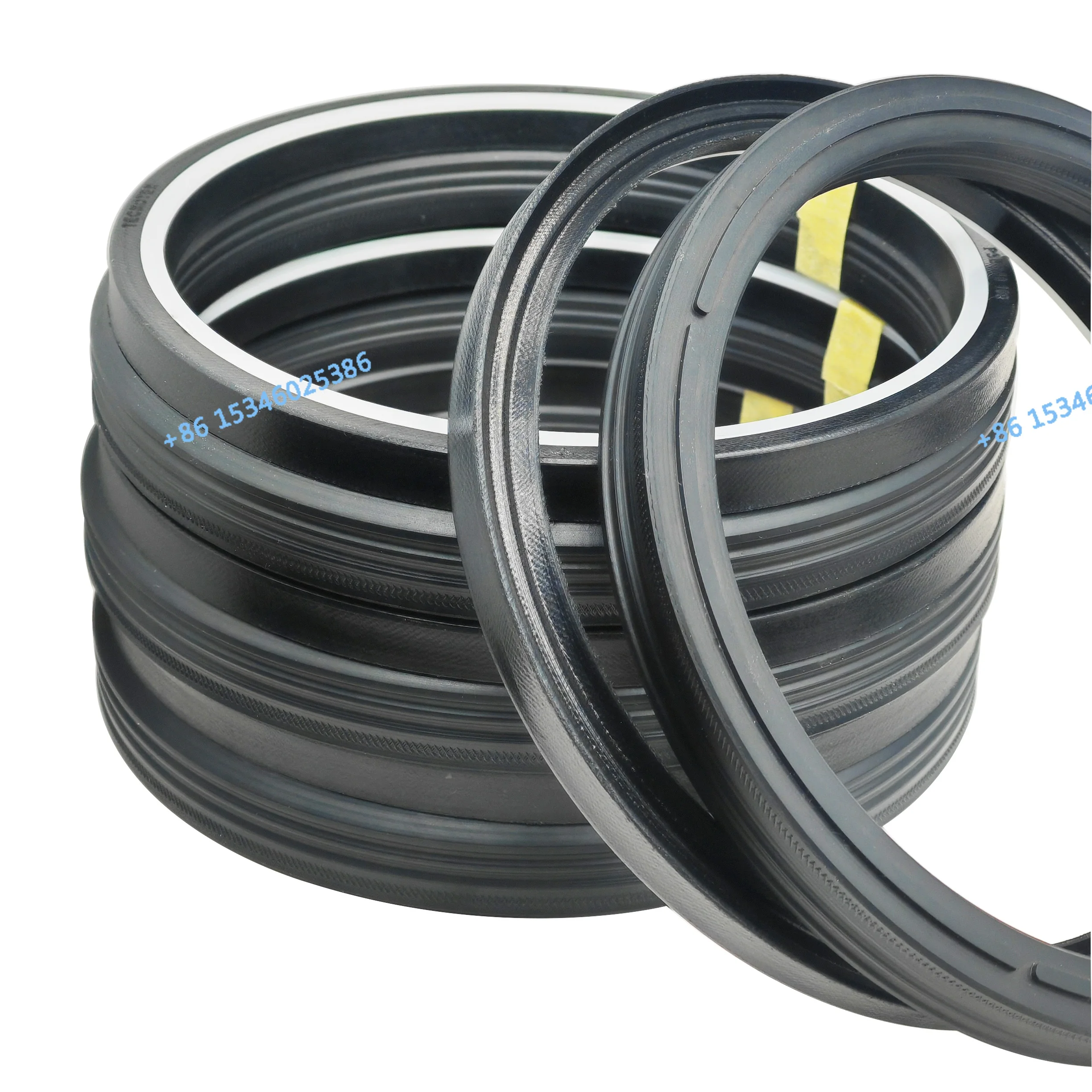 Hydraulic cylinder seal for mechanical parts of mining equipment is PSE type combined seal for piston rod oil seal