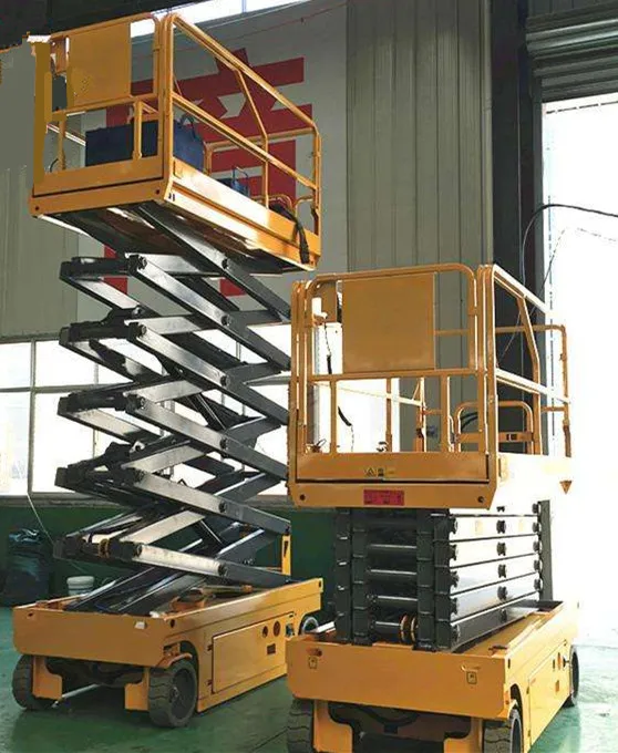 6 Meters To 12 Meters Aerial Work Platform Customer - Favorite Self - Propelled Scissor Lift
