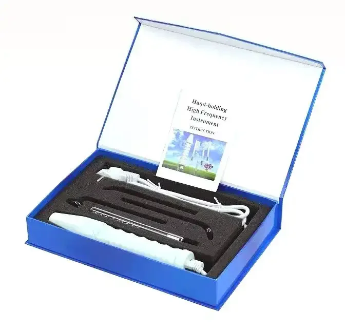 4 In 1 High Frequency Electrotherapy with Ozone Comb Photon Therapy Wand High Frequency Facial Machine