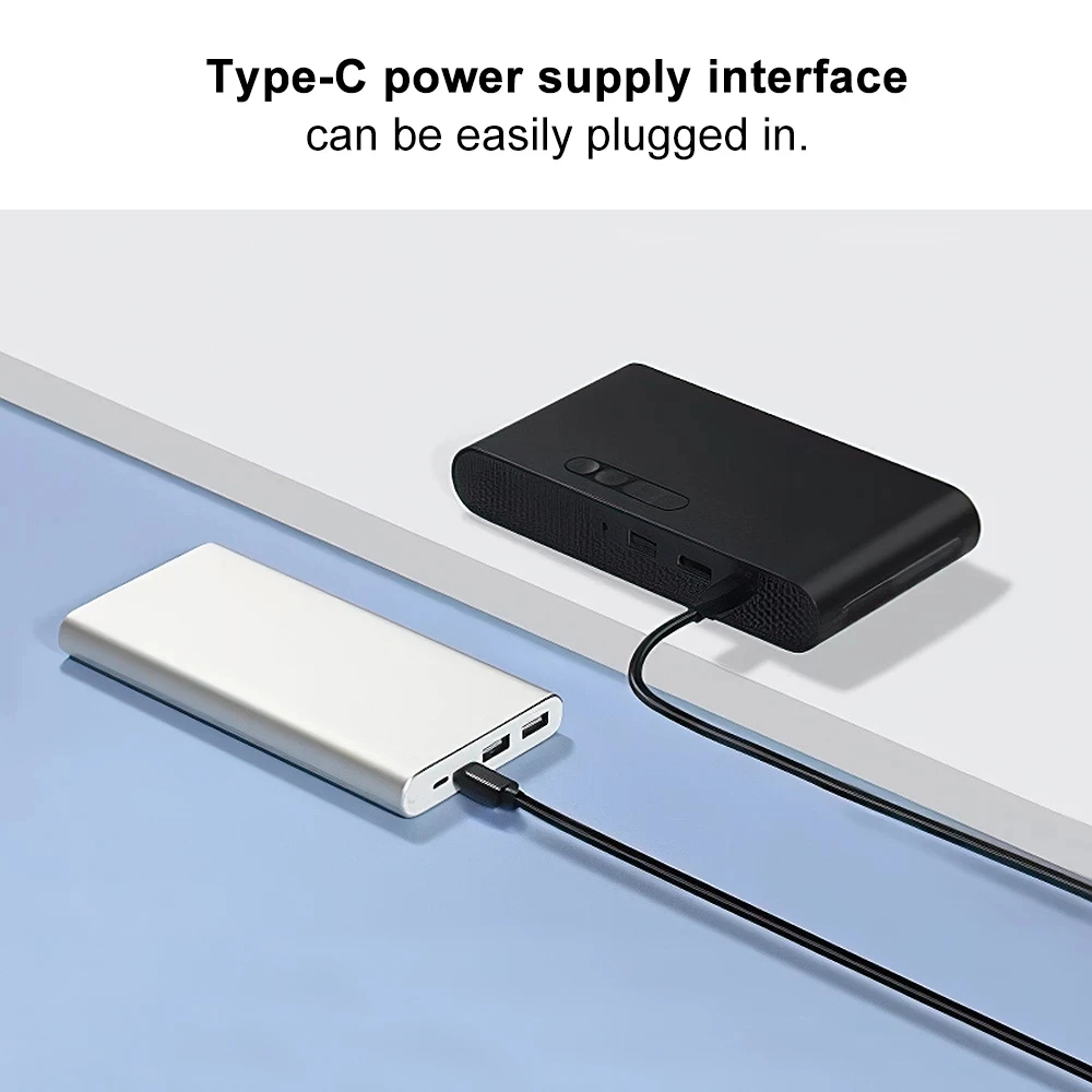 Fengmi Laser Portable Pocket Projector qHD 800 ANSI lumens Mini Wireless Beamer For Home Theater Built-in Battery Formovie P1