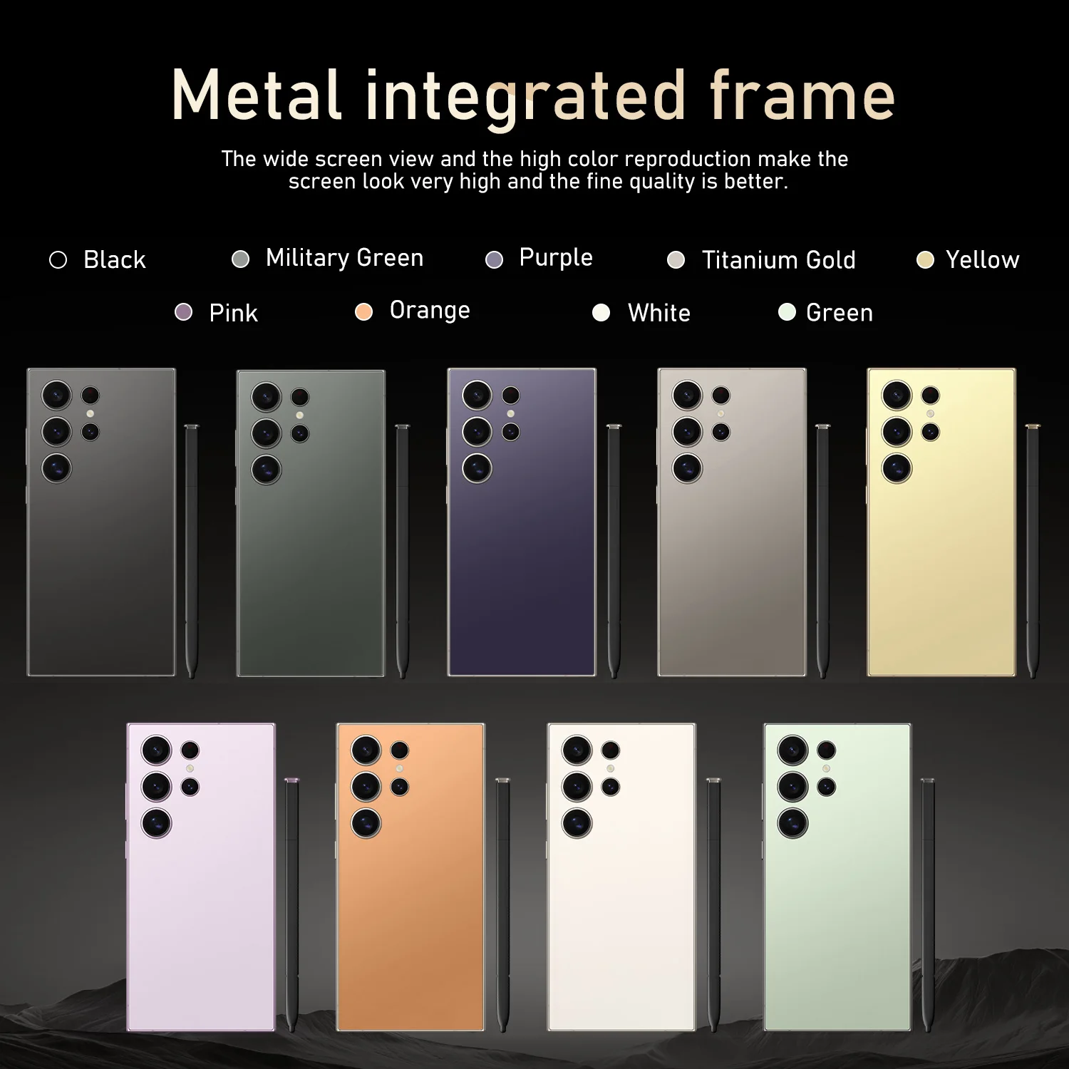High Quality Original S23 Ultra Unlocked 16+1TB 5g Clone Cellphone 6.8inch 5G Smartphone dual sim Mobile Phones For S24 Ultra