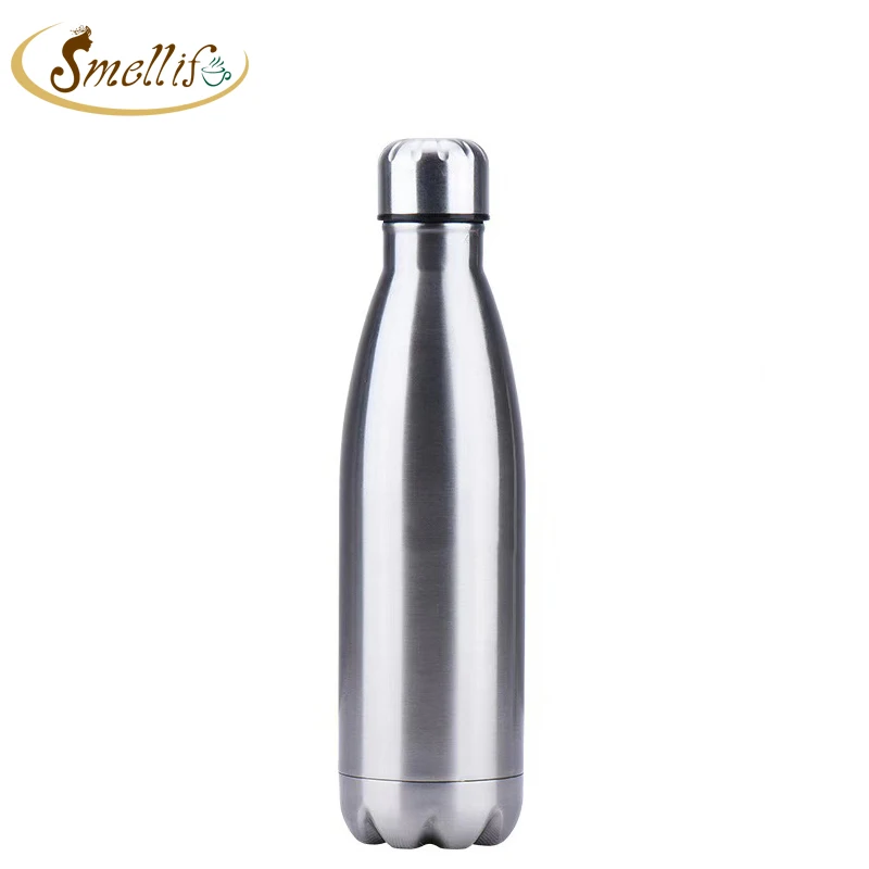  500 мл Кола-форма 17 унций уличный двойной настенный 18/8 нержавеющая сталь вакуумный термос фляжка бутылка для воды