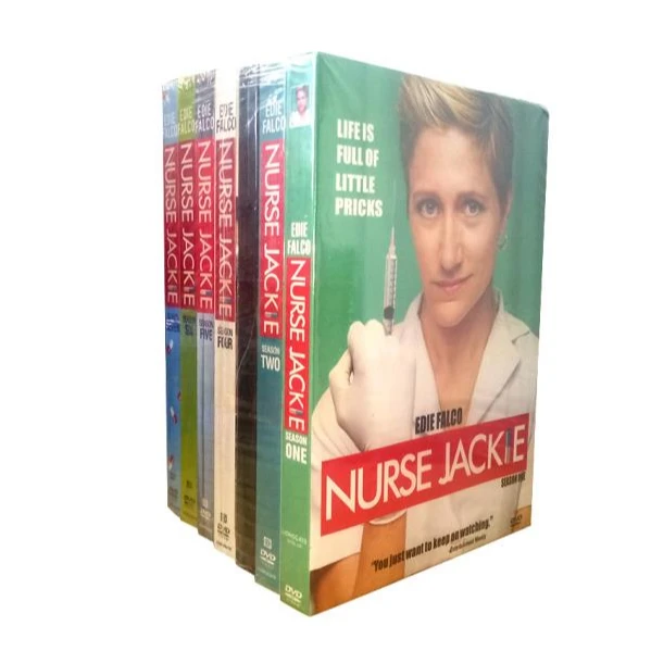 Nurse Jackie Season1-7 The Complete Series 21 Discs Factory Wholesale DVD Movies TV Series Cartoon Region 1 DVD Free Shipping