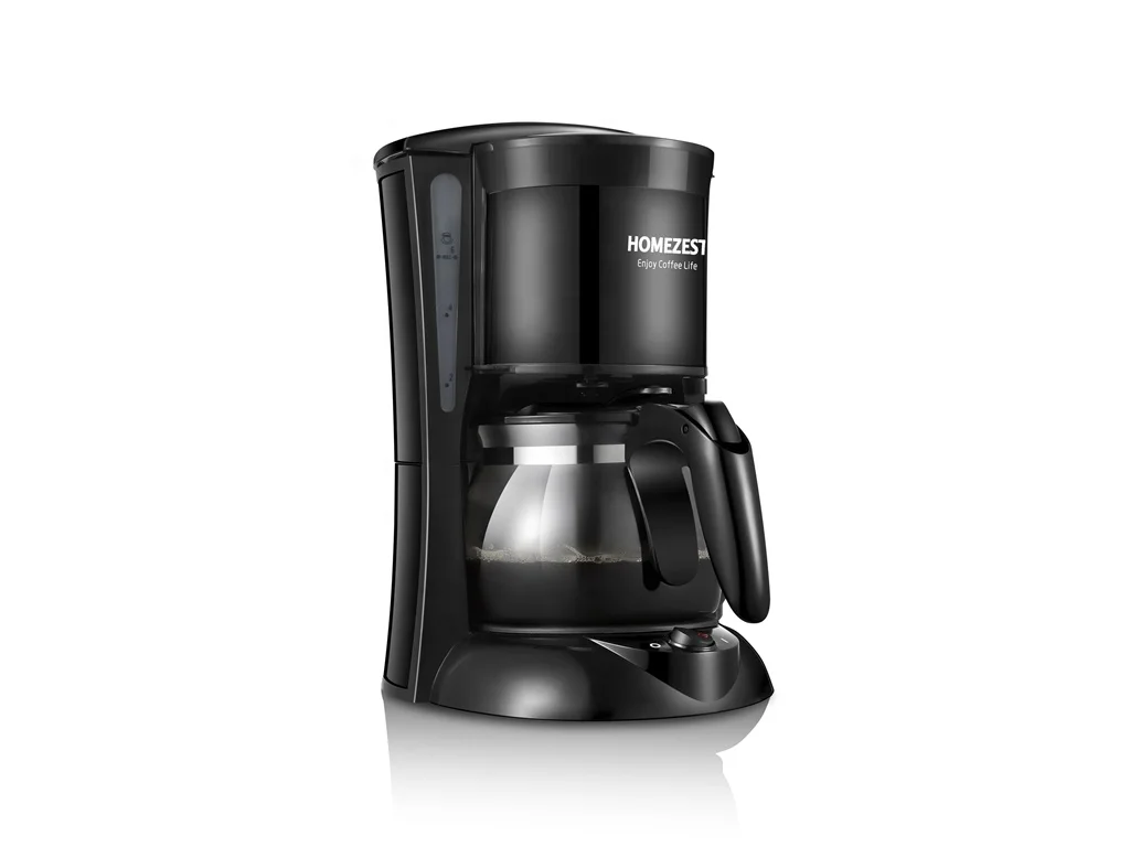 Кофемашина HOMEZEST CM-323B для домашнего использования фильтр 0 65 л 4-6 чашек
