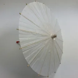 Kids DIY painting small size diameter 20cm white blank Paper Umbrella