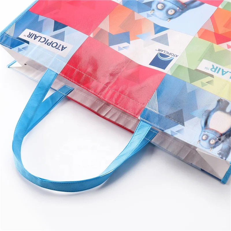 Hot promotion item non woven shopping bag high quality non woven eco bag OEM customized laminated non woven bag