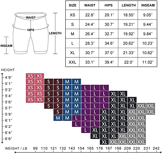 Спортивные шорты для занятий йогой