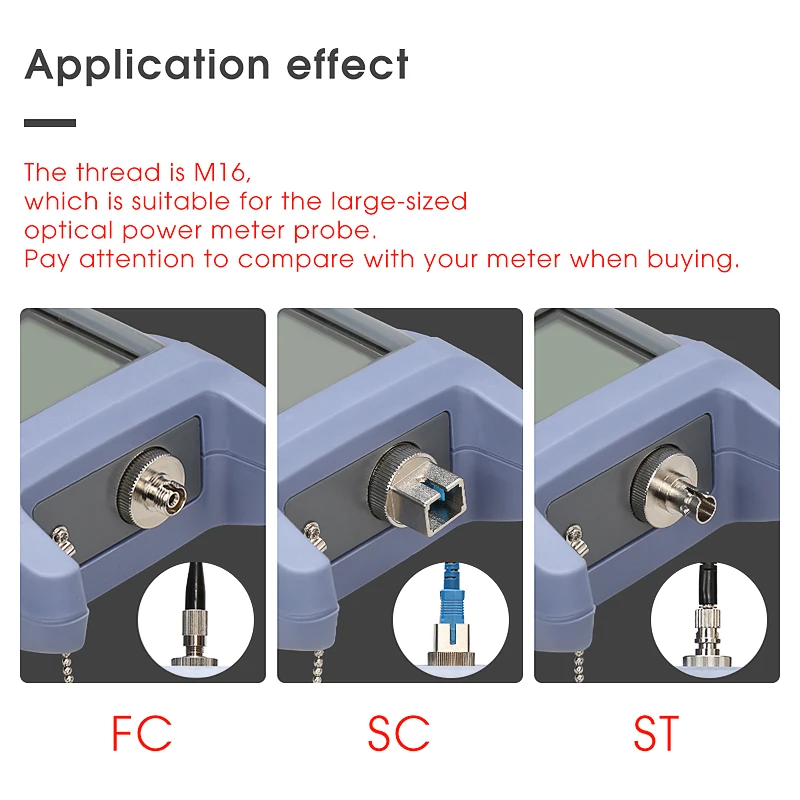 Optical Power Meter ST Conversion Head ST Conversion Adapter Optical Power Round Head Accessories