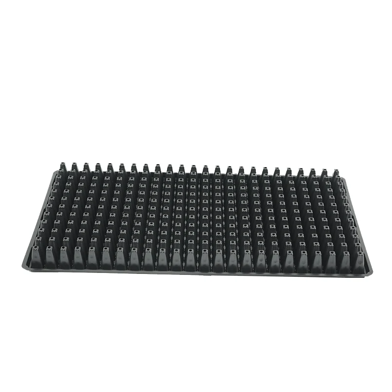 288 nursery cells Factory Direct Produced High Quality Plastic Nursery germination Trays PET Seedling Trays microgreen trays