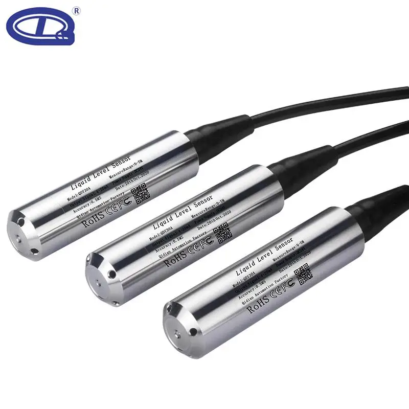 5m 10m with 4-20ma output Submersible liquid Level Sensor level meter