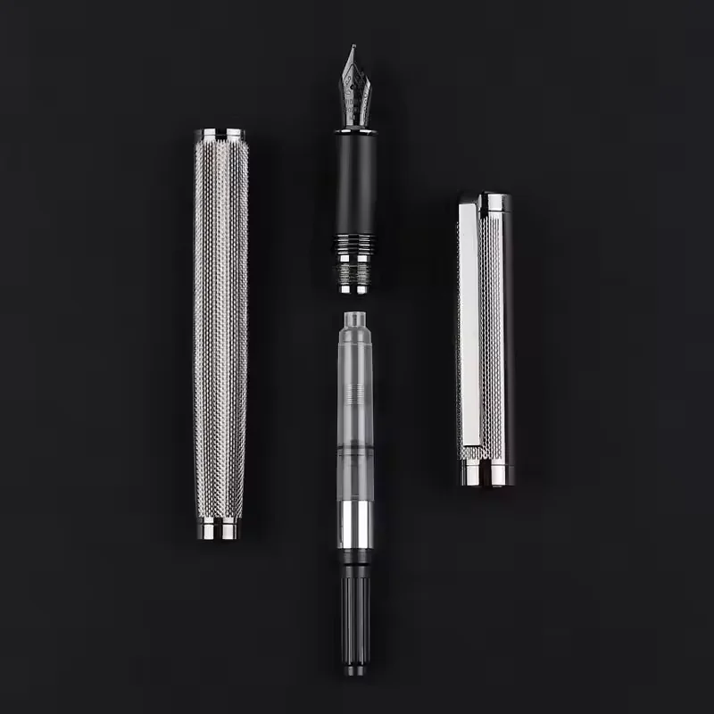 2024 High quality Custom Luxury China executive classic calligraphy pen promotional Oem HUASHILAI metal fountain pen