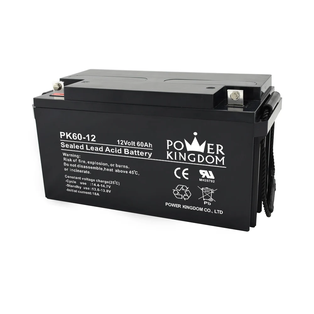 sealed lead acid battery maintenance free 12v 60ah Rechargeable Lead Acid Battery