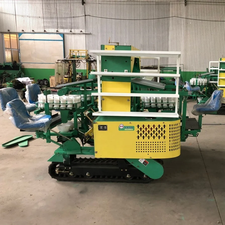 
production 12 row automatic onion transplanting machine onion cauliflower planting machine sell peony transplanting equipment 