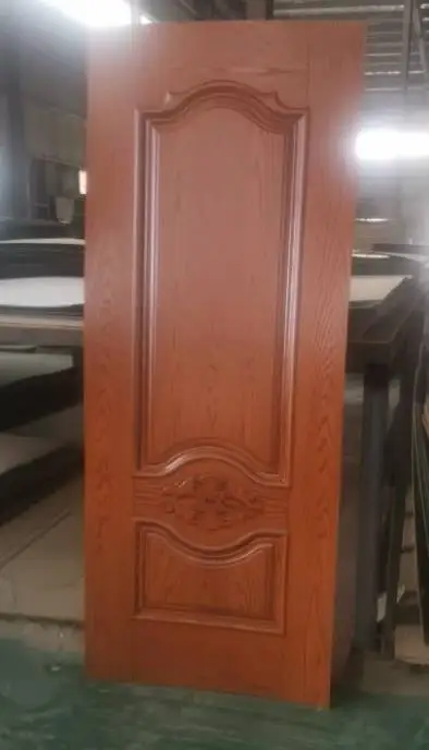 Factory Wholesales Customized Wholesale MDF Melamine Moulded Wooden door For bedroom Interior Eco-composite door Pre-hang