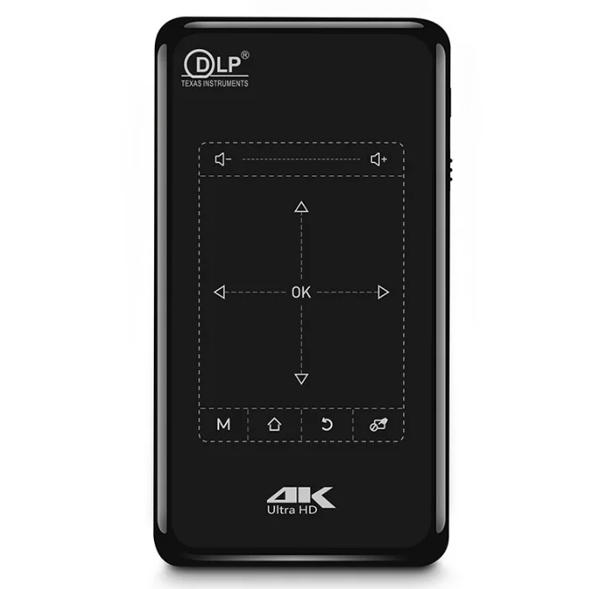 Мини беспроводной p09 dlp мини-проектор 1gb8gb с