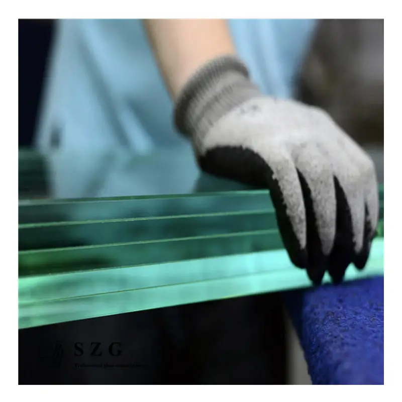 2 3 4 5 6mm 8 10mm 12mm 15mm 19 mm Tempered Glass Plain White Colorless Clear Float Glass Toughened Tempered Laminated Glass