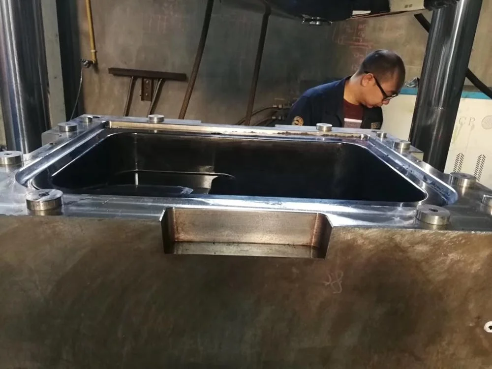 manmade stone  quartz stone basin sink molding pressing machine