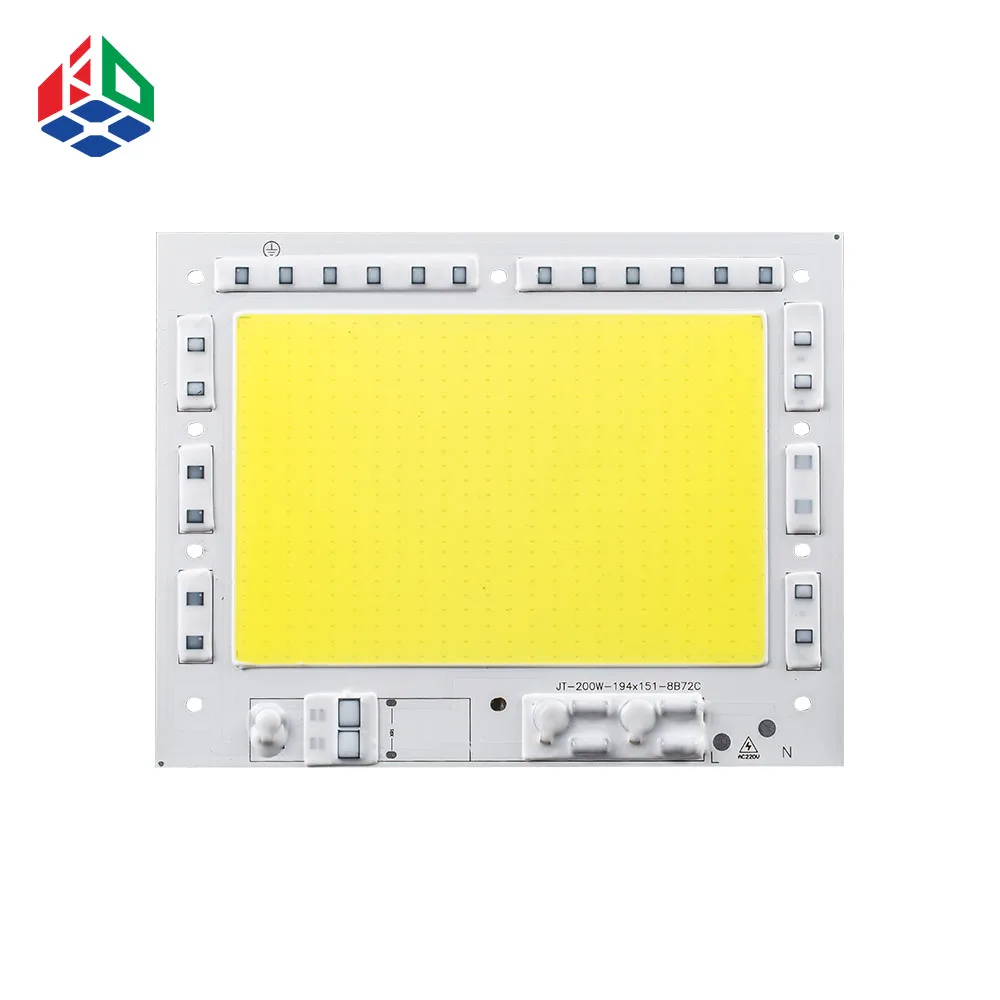 OEM DOB LED Chip AC220V 50W 100W 150W 200W 100LM/W DIY for flood light 2.5KV surge Protection led