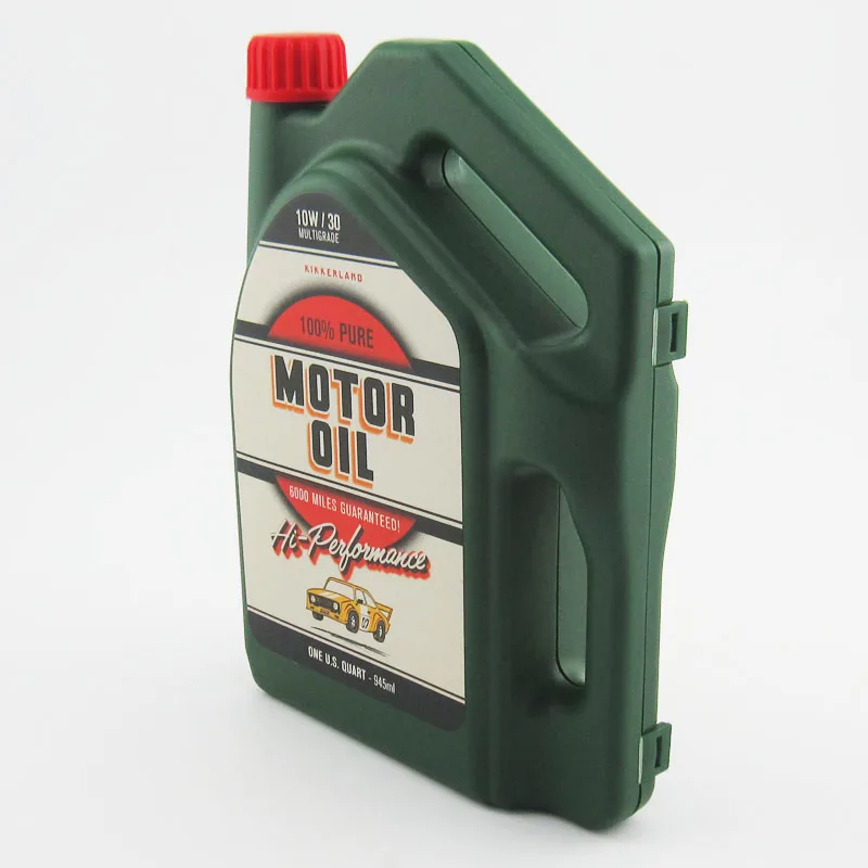 motor oil bottle shape Emergency Tool Kit screwdriver set with lamp torch  for car oil company promotion custom logo