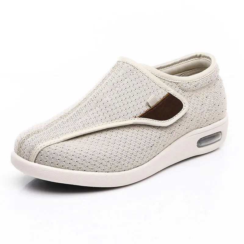 Diabetes shoes for men Elderly with swollen and wide feet shoes Wholesale of comfortable mother shoes manufacturer