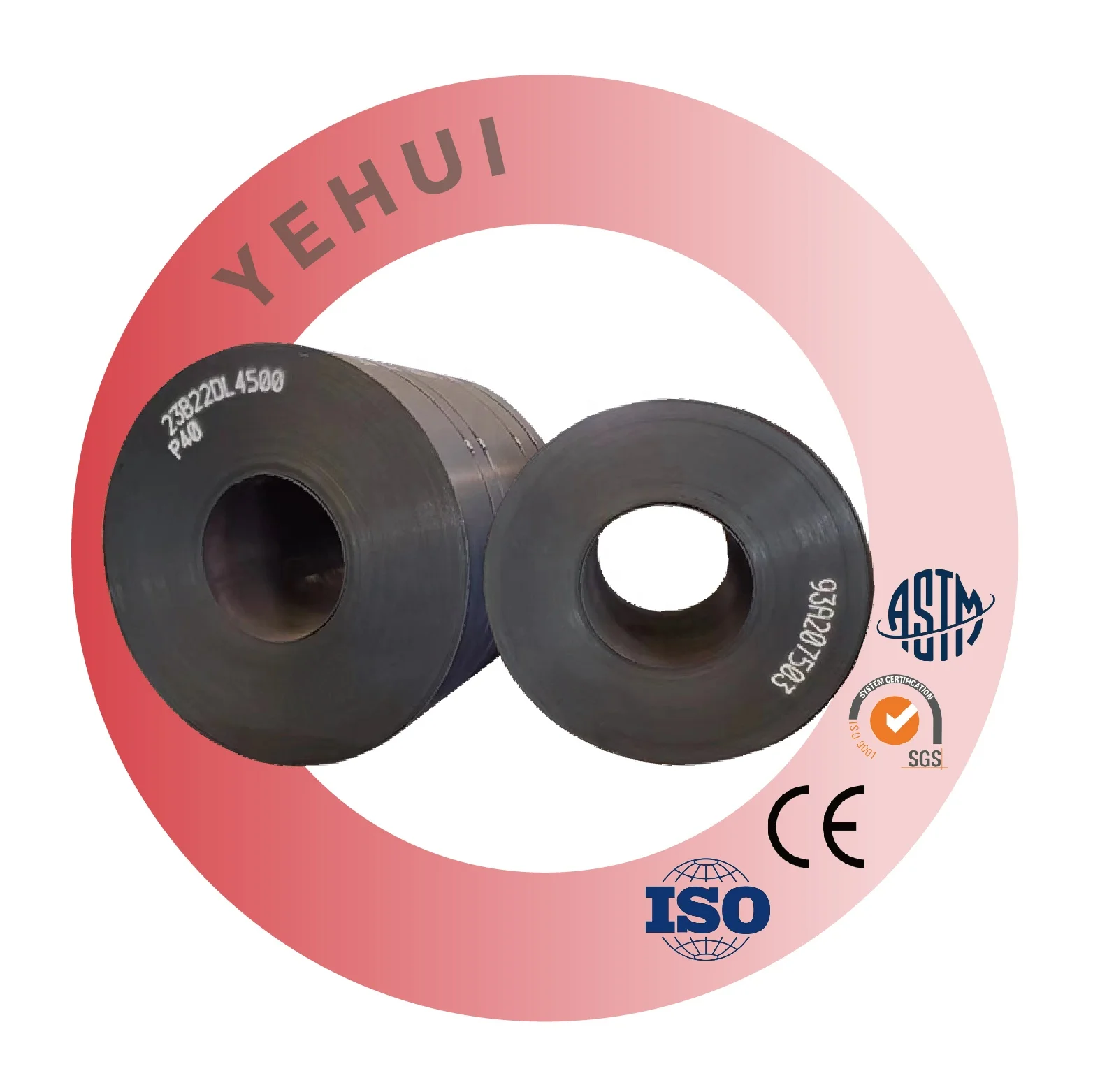 S235JR HR Coil Black Hot Rolled Steel Coil with Pickling and Oil for Construction Cut and Welding to ASTM and AISI Standards