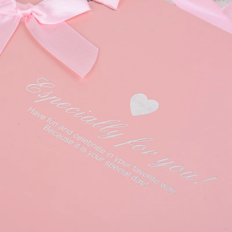 Universal Packaging Drawer Tote Bag Candy Box Pink Wedding Candy pink packaging box