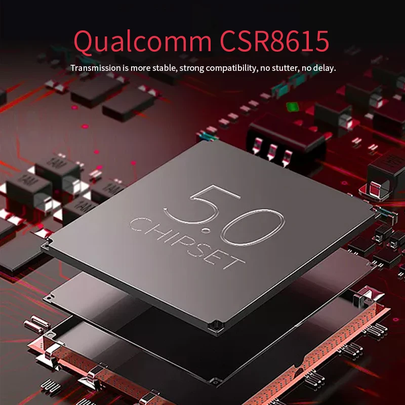 2021 Latest Power Display Headset Single Ear Business qcc3020 enc BT Earphone