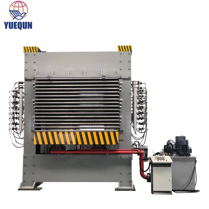 Veneer hydraulic press machine hot press laminator machine