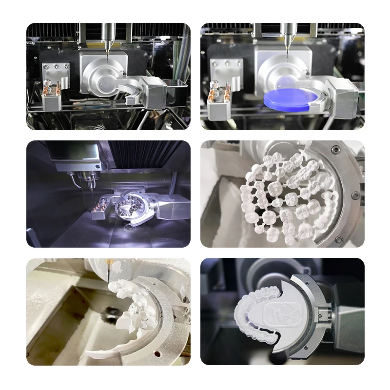 Original Manufacture Up52 5 Axis Cnc Zirconia Cad Cam Up3d Dental Milling Machine