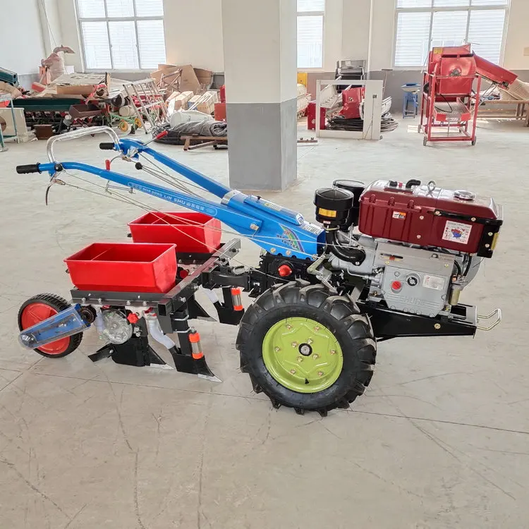 Hand corn seed machine planter two row maize seeder manual maize seed planter
