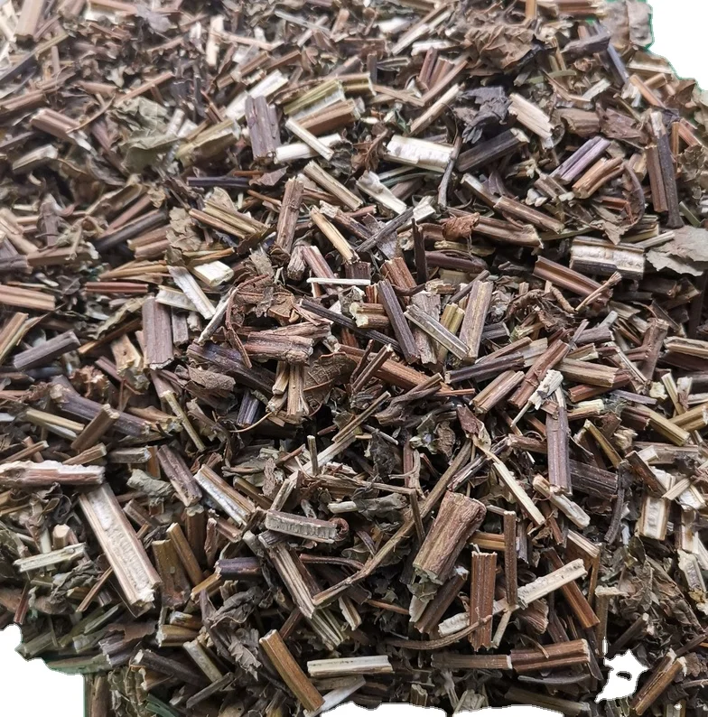 Dried  natural Rabdosia amethystoides aboveground part cuts