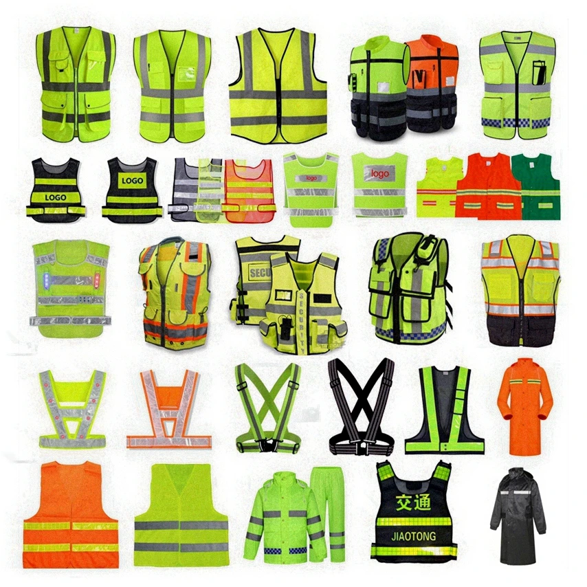 reflective dog  hivis workwear black tactical  china safety vest winter pilot jacket work pants reflective safety