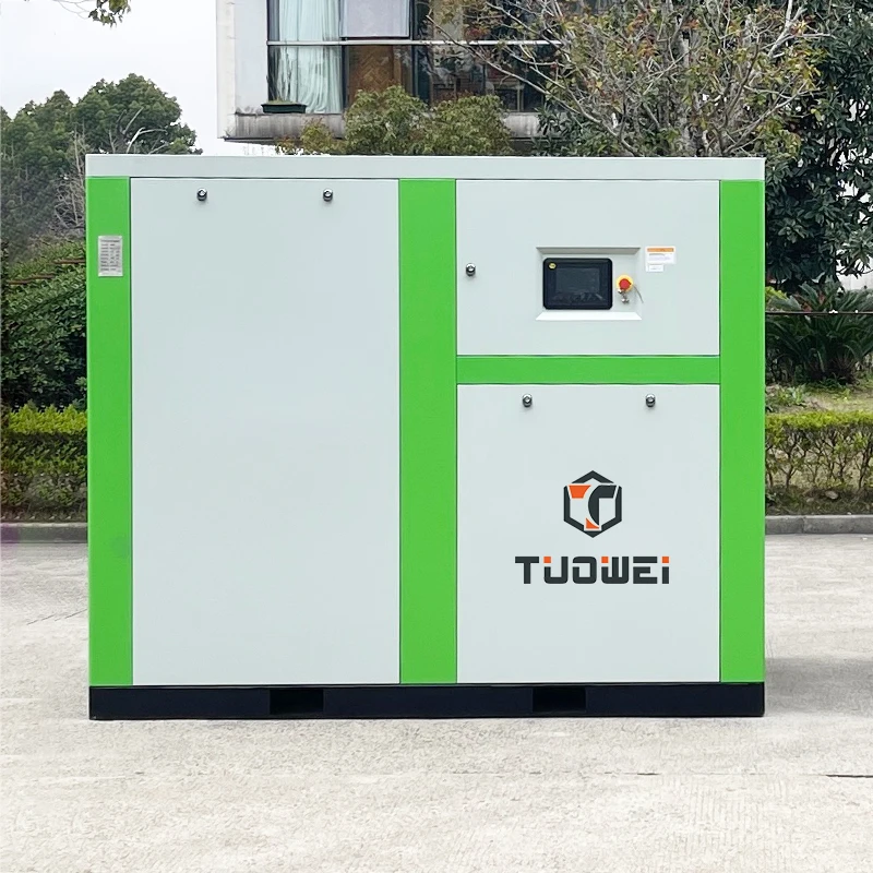 Low Noise 15kw 20hp 8bar Water Lubrication Oil Free Screw Air Compressor For Sale