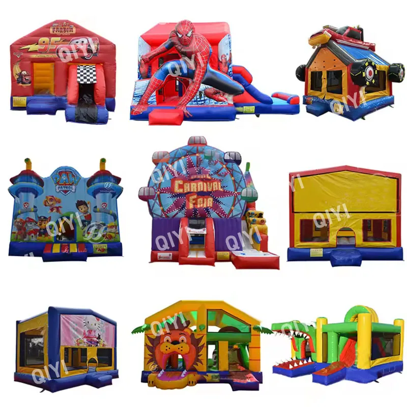 Commercial Quality Bounce Around Custom Cute and funny kids bug bunny bouncy castle for Park
