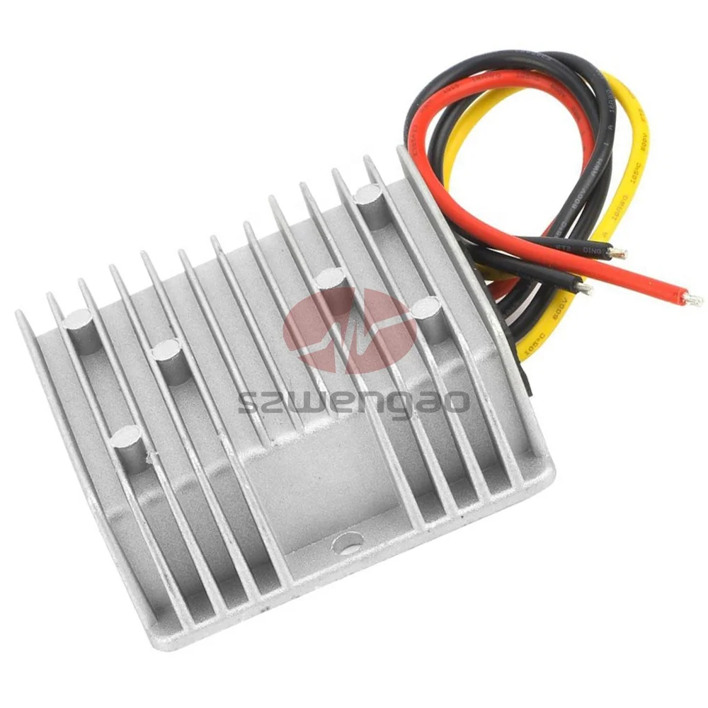 Manufacturer Voltage Regulator DC 24V 36V 48V 60V 72V to DC 12V 10A 15A 20A Step Down Power Converter