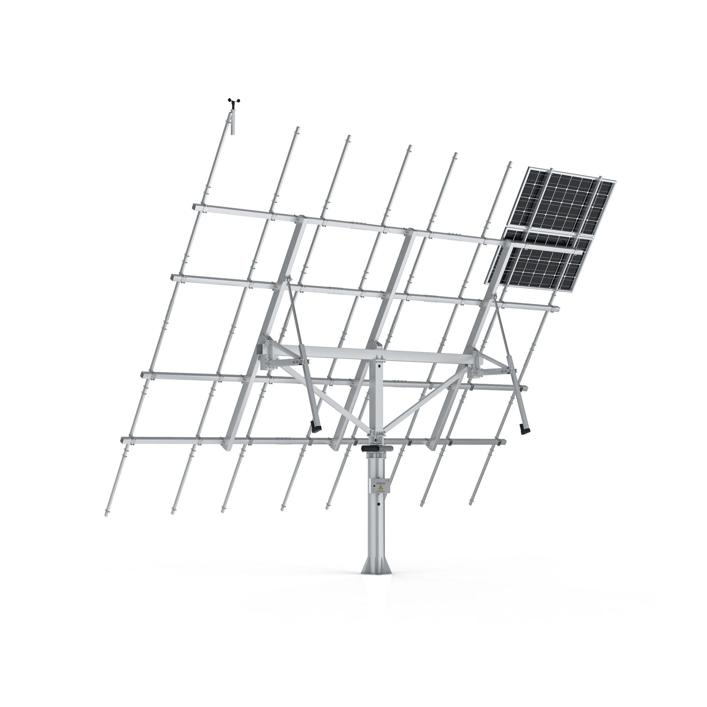 12kw HYS-24PV-78-M-2LSD разумный дизайн Солнечный трекер двухосевой поворотный привод